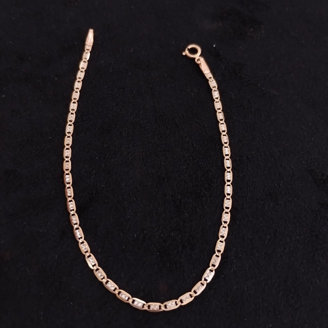 PULSERA RIGIDA ORO 14 K 1,10 GRMS (SEMINUEVO)