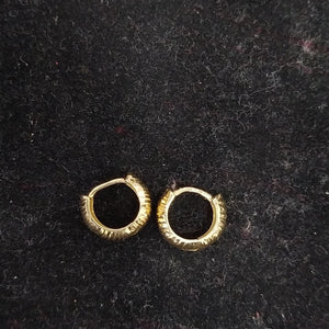 ARRACADAS PAR ORO 10 K 1,60 GRMS (SEMINUEVO)