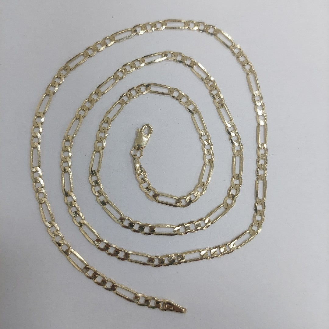 CADENA 3X1 14K 55 CM 7.2 GR (NUEVO)