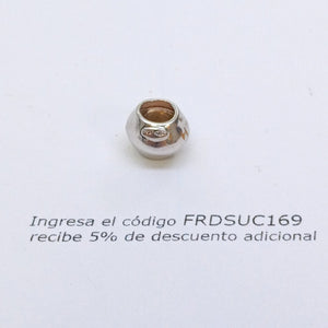 DIJE ORO,ORO BLANCO 18 K 0,50 GRMS (SEMINUEVO)