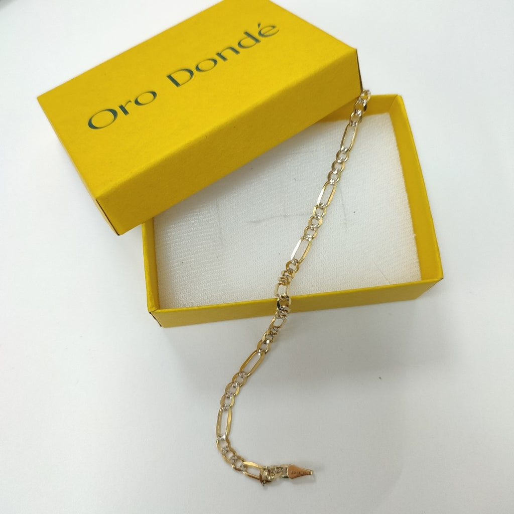 PULSERA 3X1 14K 21 CM 4.5 GR (NUEVO)