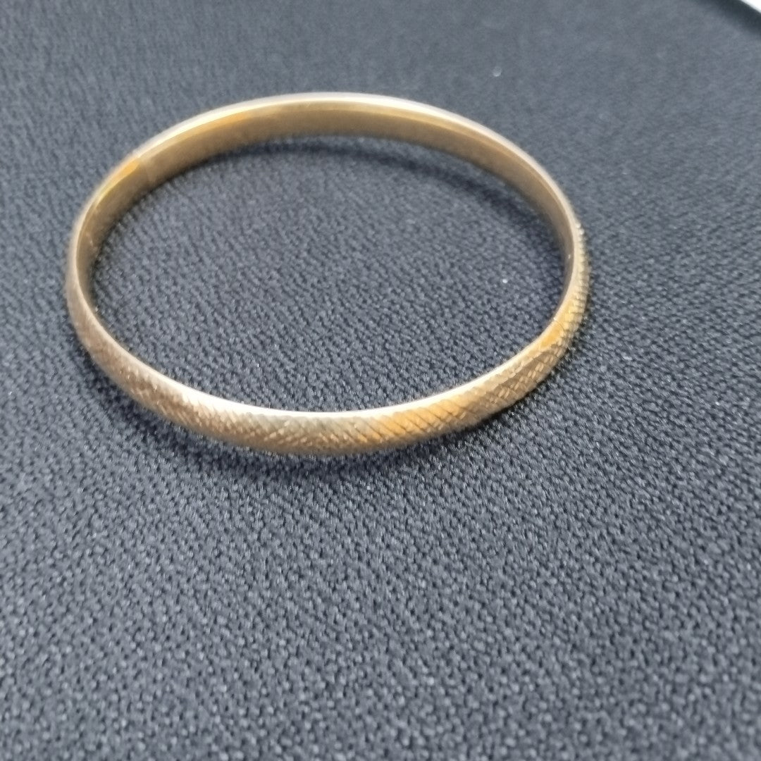 PULSERA RIGIDA ORO 10 K 7,20 GRMS (SEMINUEVO)