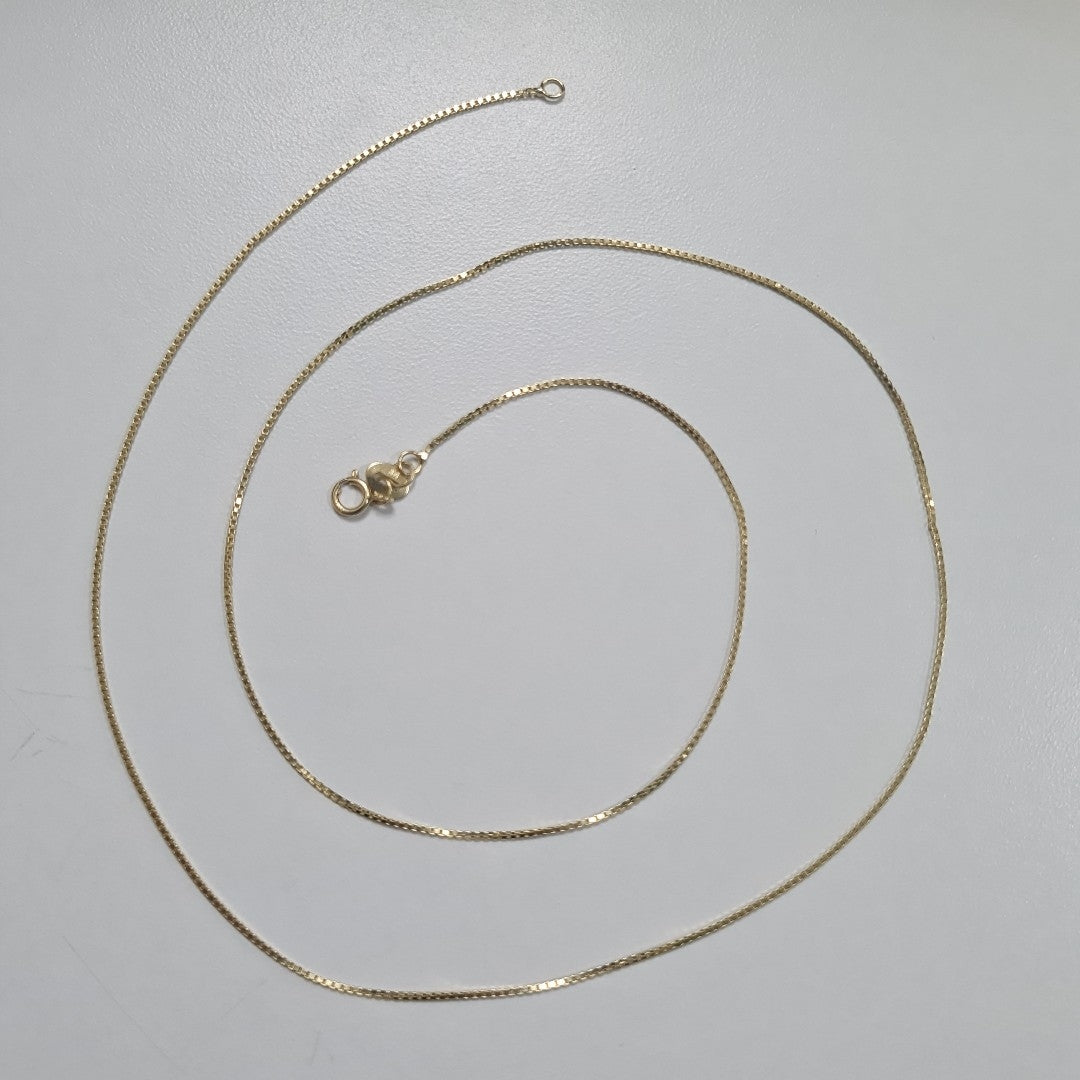 CADENA VENECIANO 14K 55 CM 2.4 GR (NUEVO)