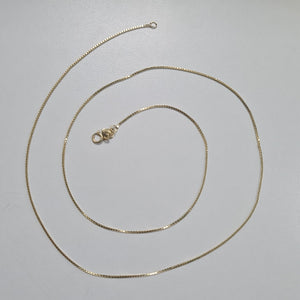 CADENA VENECIANO 14K 55 CM 2.4 GR (NUEVO)