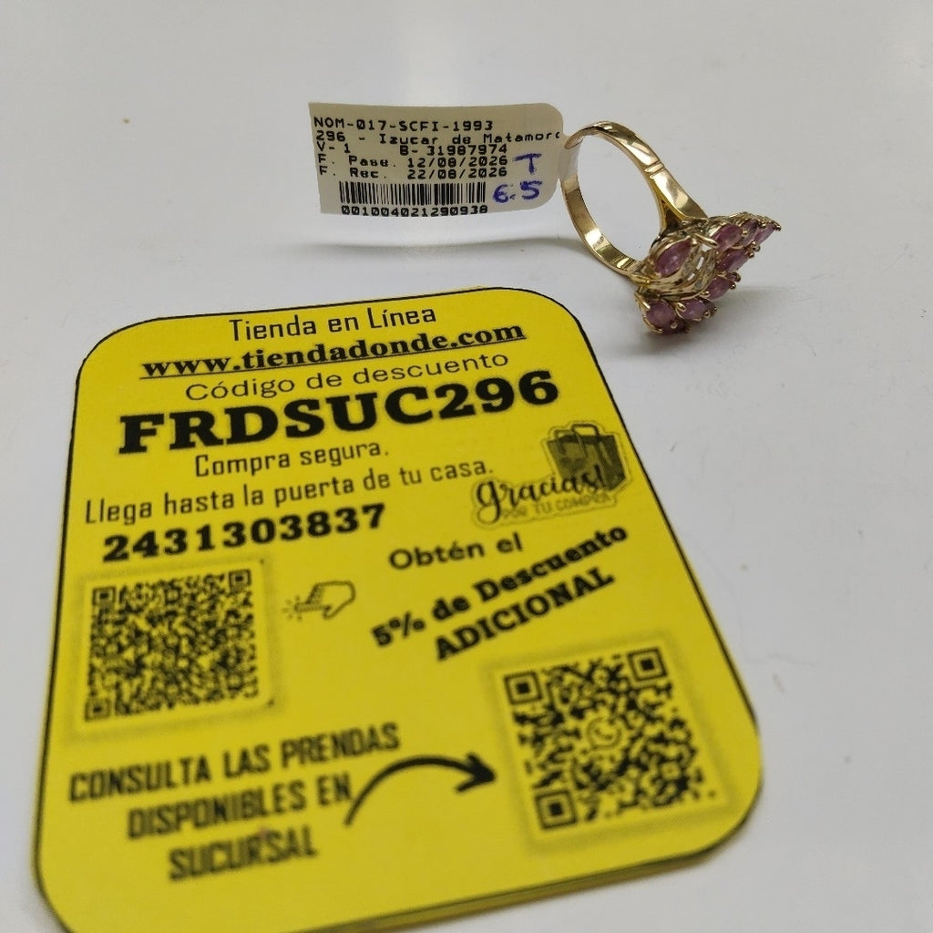 ANILLITO ORO 14 K 4.8 GRMS (SEMINUEVO)
