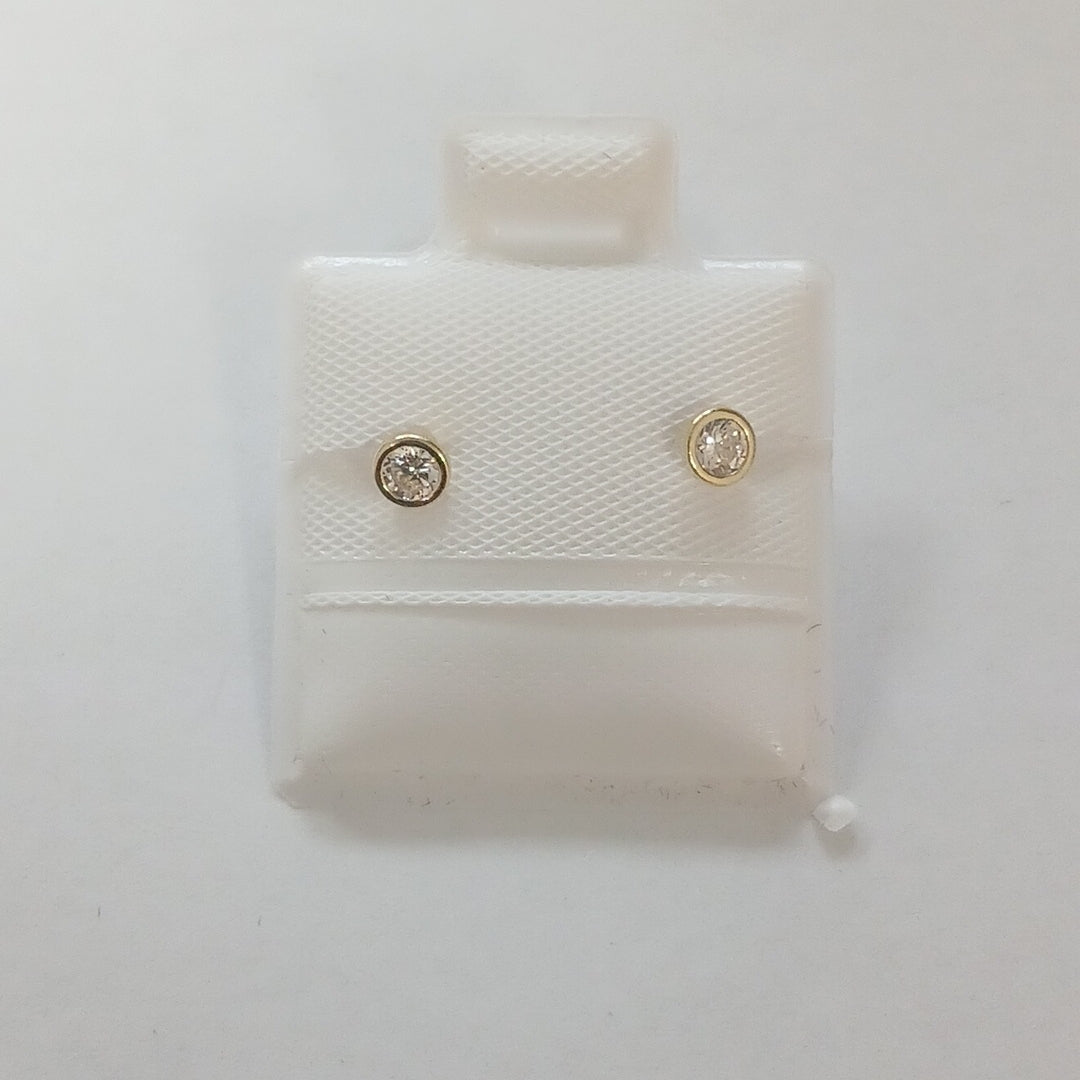 BROQUELES BROQUEL C CIRCONIA 14K 0.1501 GR (NUEVO)