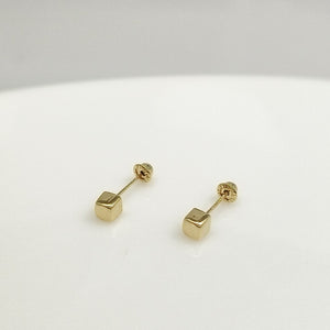 BROQUELES BROQUEL FIG CUBO 14K 0.203 GR (NUEVO)