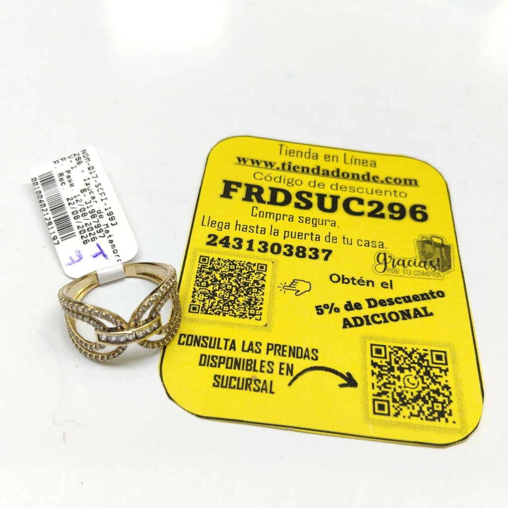 ANILLITO ORO 10 K 2.8 GRMS (SEMINUEVO)