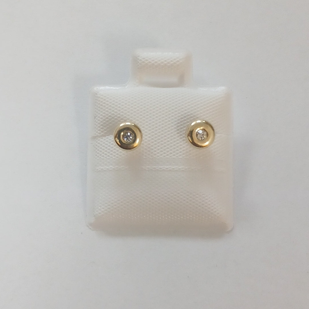 BROQUELES BROQUEL C CIRCONIA 14K 0.27 GR (NUEVO)