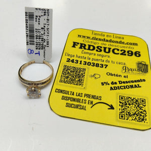 ANILLITO ORO 14 K 2.8 GRMS (SEMINUEVO)