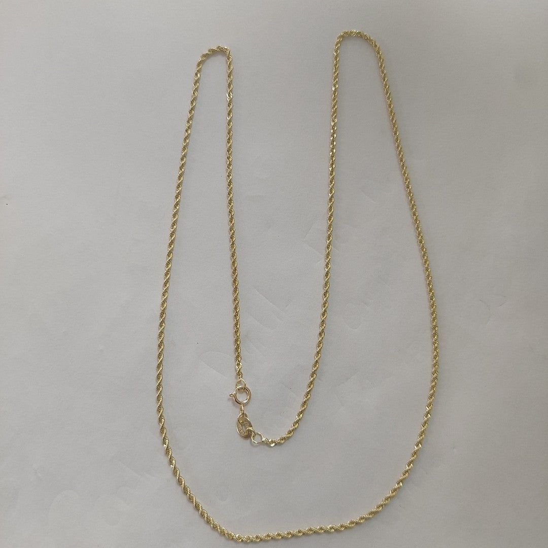 CADENA TORZAL 10K 55 CM 4.5 GR (NUEVO)