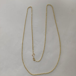 CADENA TORZAL 10K 55 CM 4.5 GR (NUEVO)