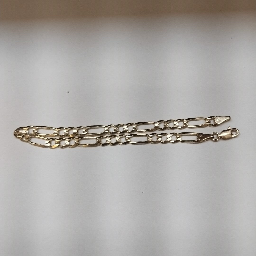 PULSERA 3X1 14K 21 CM 6.5 GR (NUEVO)