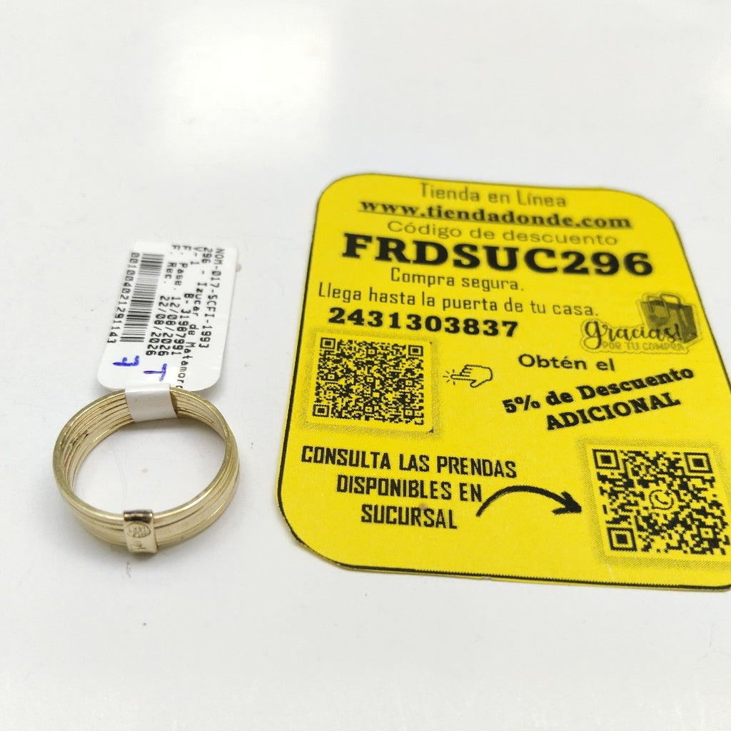 ANILLITO ORO 14 K 3.4 GRMS (SEMINUEVO)