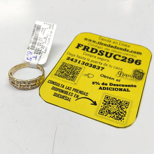 ANILLITO ORO 10 K 2.5 GRMS (SEMINUEVO)