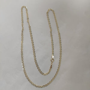 CADENAS TEJIDO GUCHI ORO 10K 55 CM 4.1 GR (NUEVO)