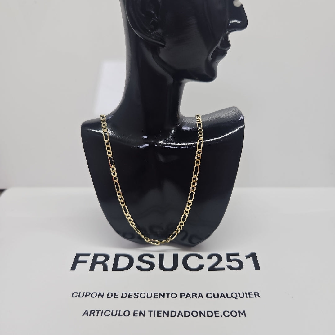 CADENA 3X1 14K 60 CM 5.4 GR (NUEVO)