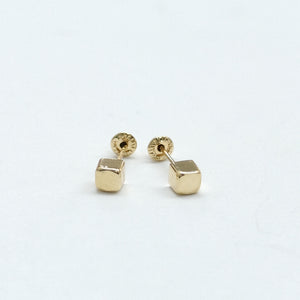 BROQUELES BROQUEL FIG CUBO 14K 0.203 GR (NUEVO)