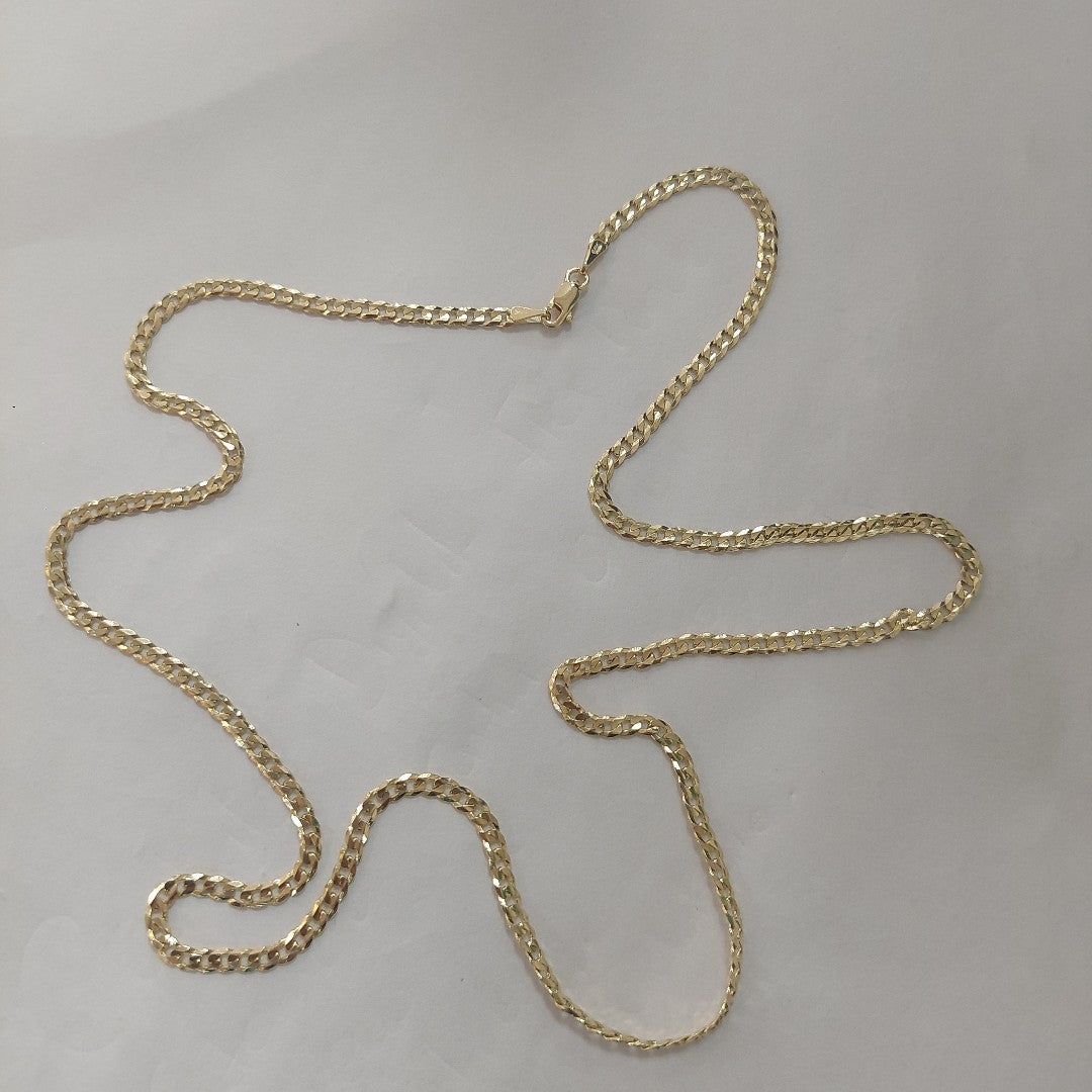 CADENA BARBADA 14K 60 CM 9.9 GR (NUEVO)