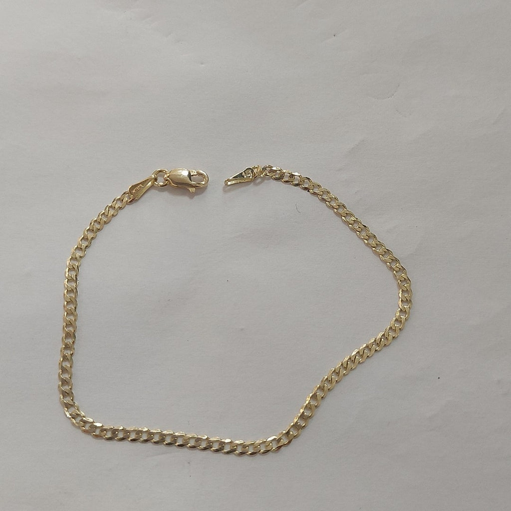 PULSERA BARBADA 14K 18 CM 2.1 GR (NUEVO)