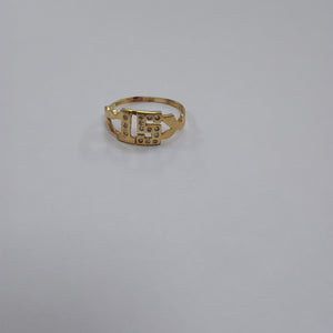 ANILLITO ORO 10 K 1.8 GRMS (SEMINUEVO)