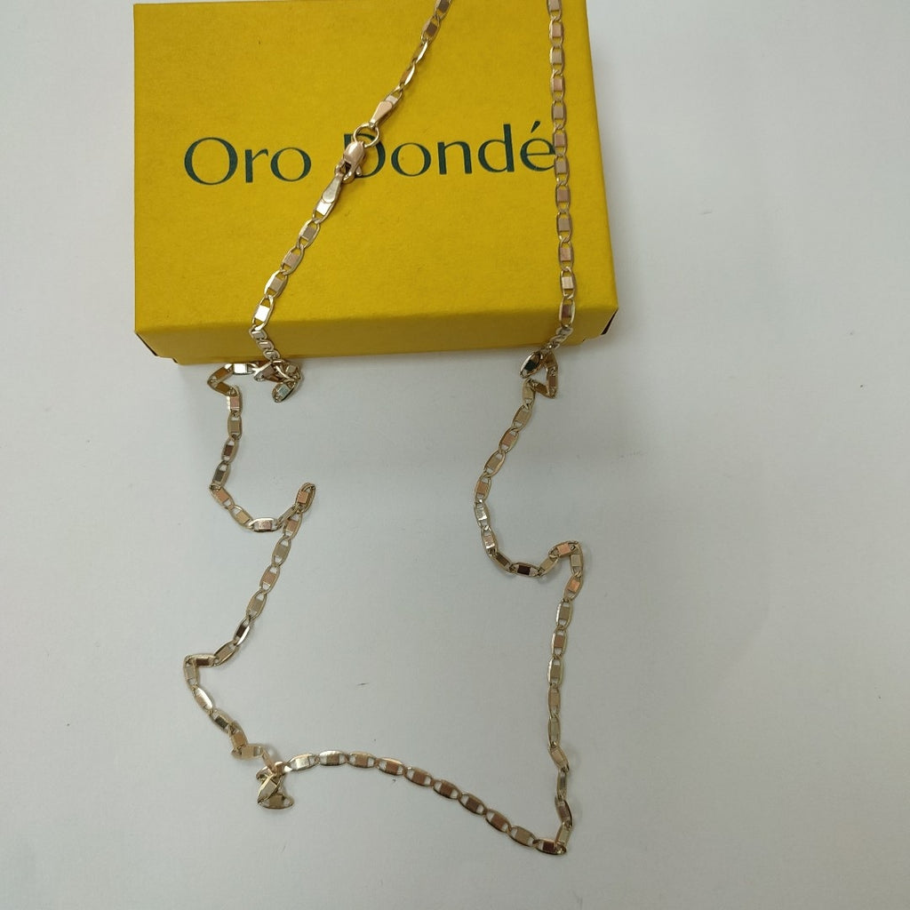 CADENA ESPEJO 14K 60 CM 5.7 GR (NUEVO)