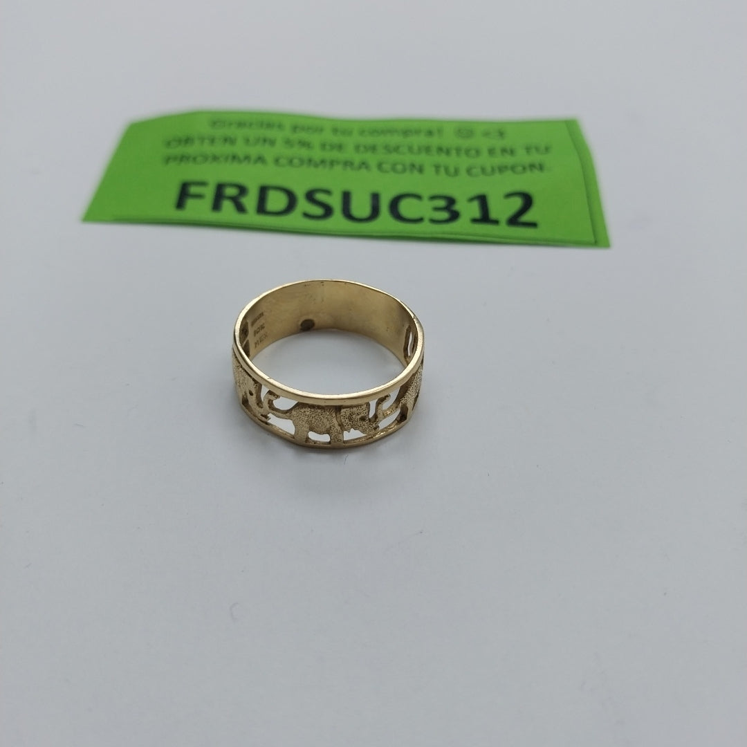 ARGOLLA DE LA SUERTE ORO 10 K 2.6 GRMS (SEMINUEVO)