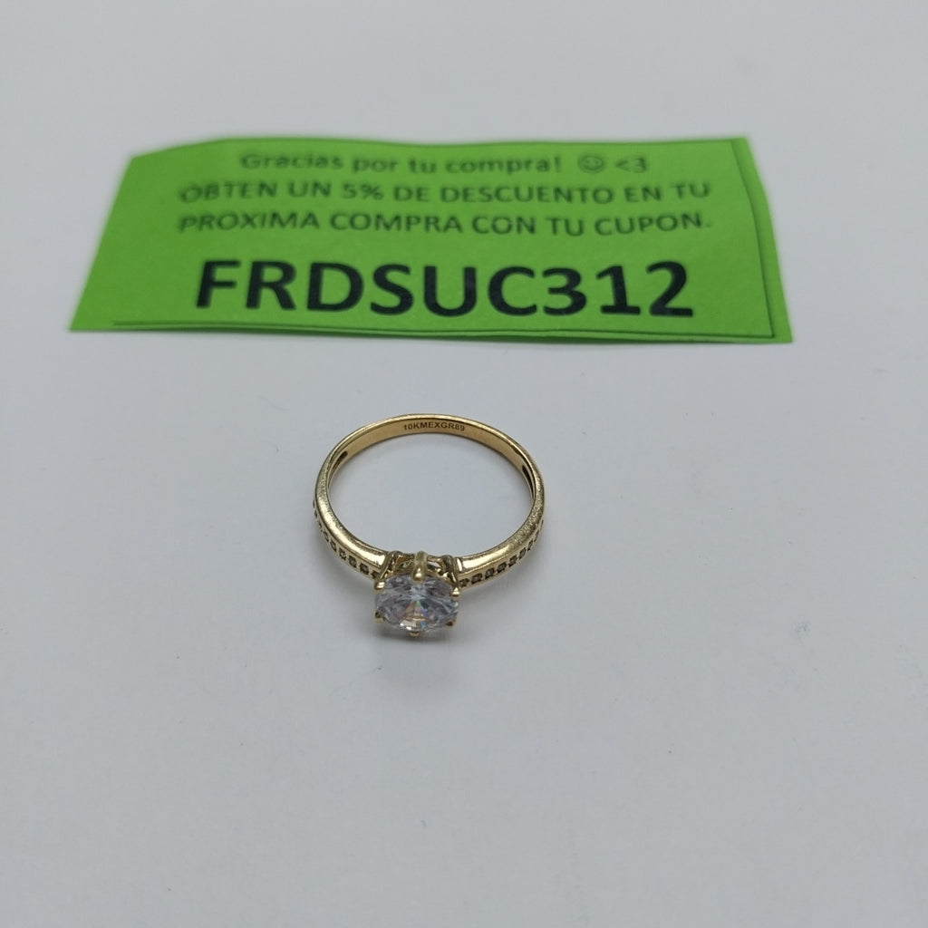 SOLITARIO ORO 10 K 1.8 GRMS (SEMINUEVO)