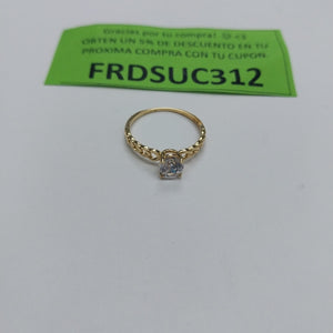 ANILLITO ORO 14 K 1.6 GRMS (SEMINUEVO)