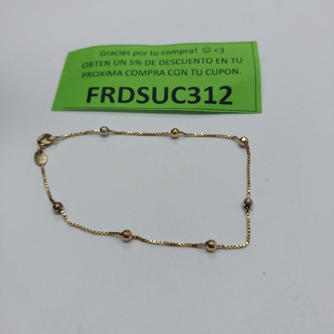 PULSERA ORO 14 K 1.5 GRMS (SEMINUEVO)