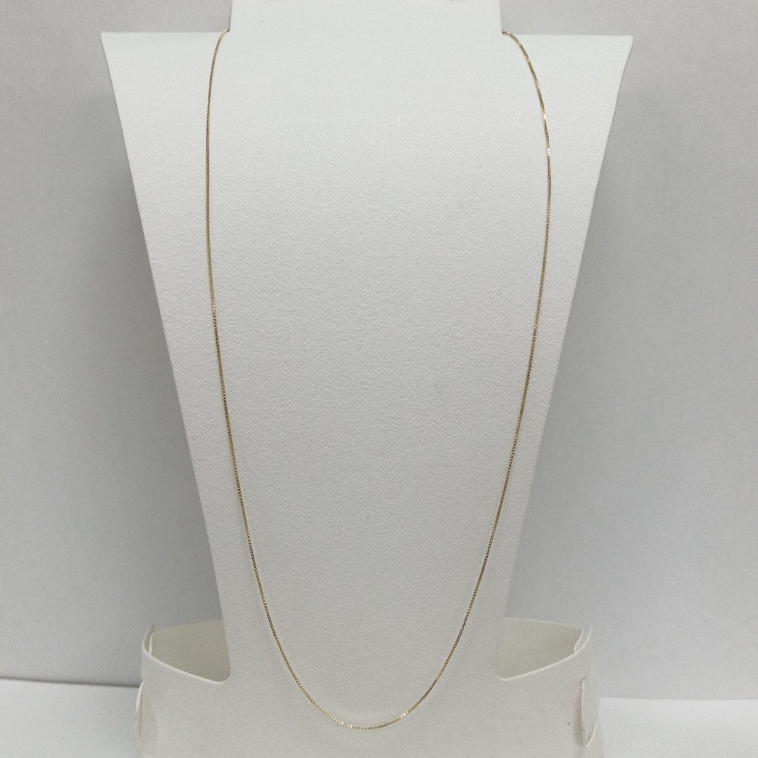 CADENA VENECIANO 14K 55 CM 1.7 GR (NUEVO)