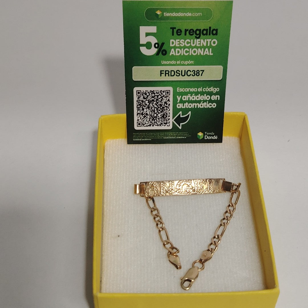 ESCLAVA ORO 14 K 4,30 GRMS (SEMINUEVO)