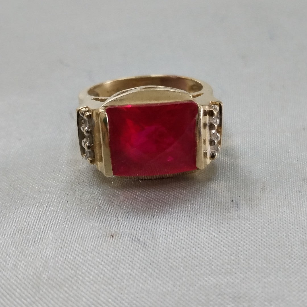 ANILLO ORO 14 K 8,10 GRMS (SEMINUEVO)