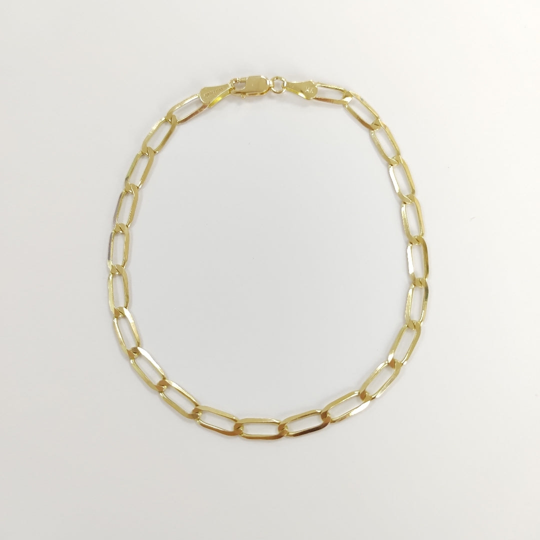 PULSERA ESLABON 14K 21 CM 4.2 GR (NUEVO)