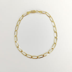 PULSERA ESLABON 14K 21 CM 4.2 GR (NUEVO)