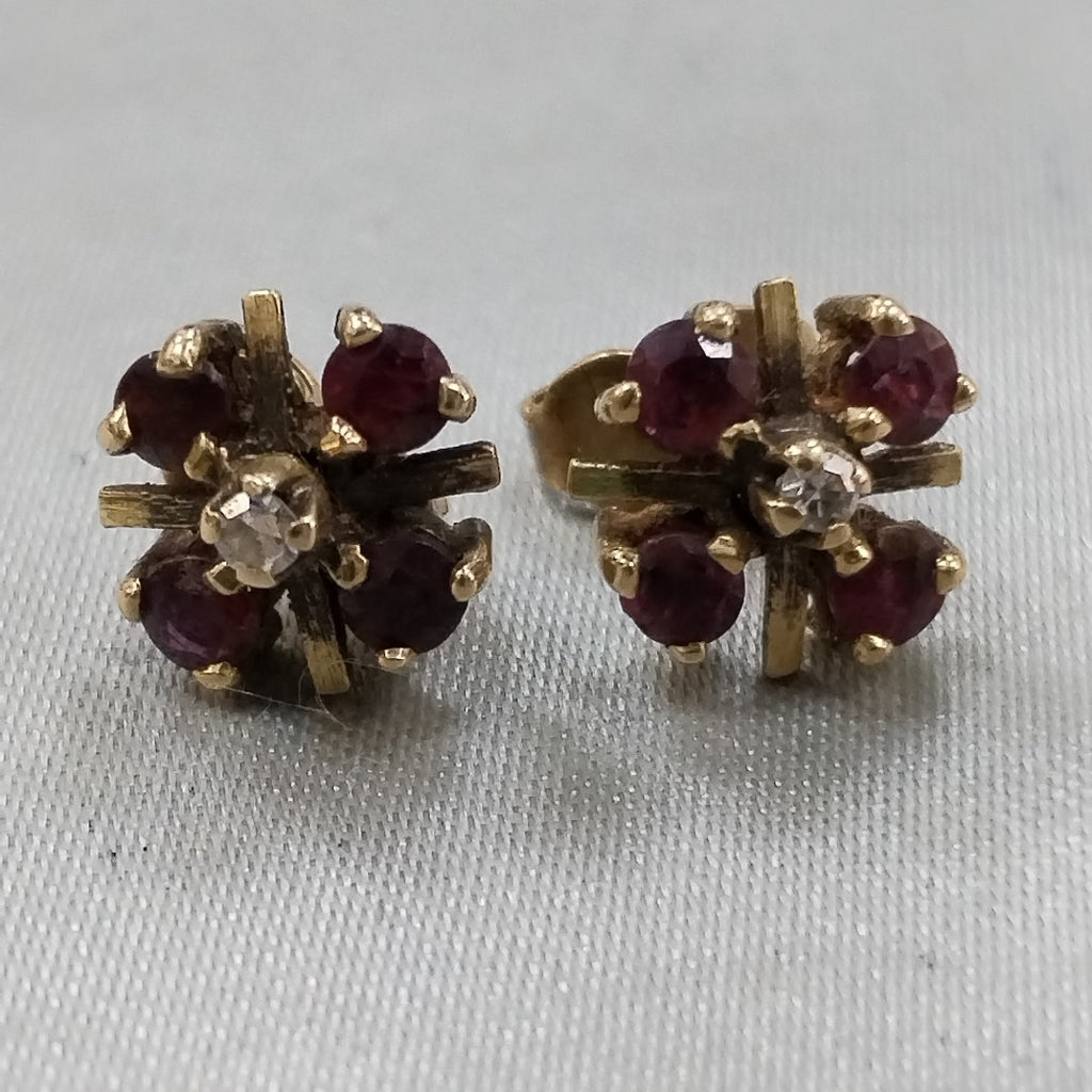 ARETES PAR ORO 14 K 2,20 GRMS (SEMINUEVO)