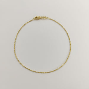 PULSERA TORZAL 14K 21 CM 1.4 GR (NUEVO)