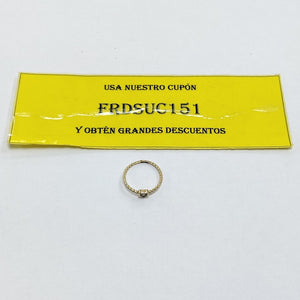 ANILLITO ORO 10 K 1,10 GRMS (SEMINUEVO)
