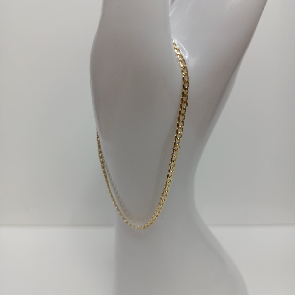 PULSERA BARBADA 14K 18 CM 2.1 GR (NUEVO)