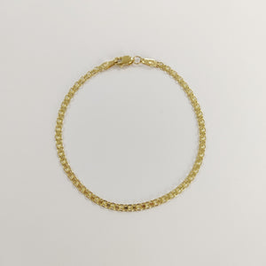 PULSERA BISMARK 14K 18 CM 2.4 GR (NUEVO)