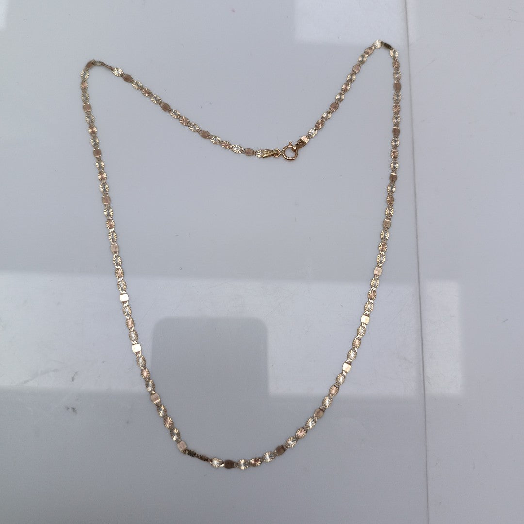 CADENA ORO 10 K 2.3 GRMS (SEMINUEVO)