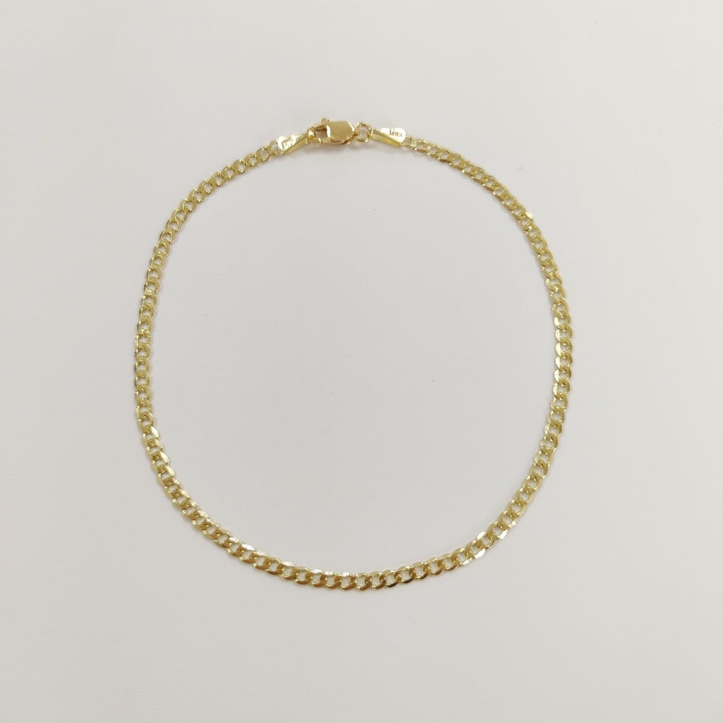 PULSERA BARBADA 14K 21 CM 2.2 GR (NUEVO)