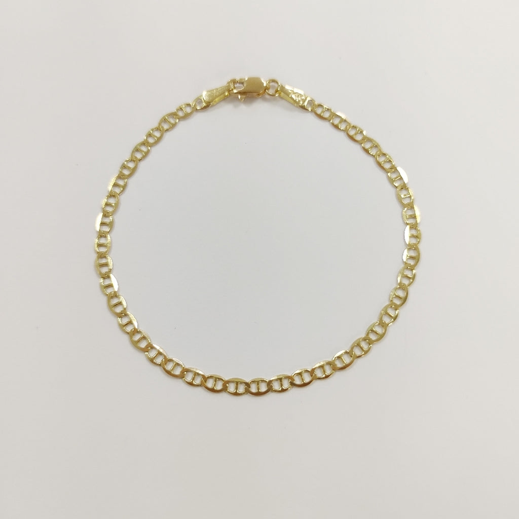 PULSERA GUCHI 14K 18 CM 2 GR (NUEVO)