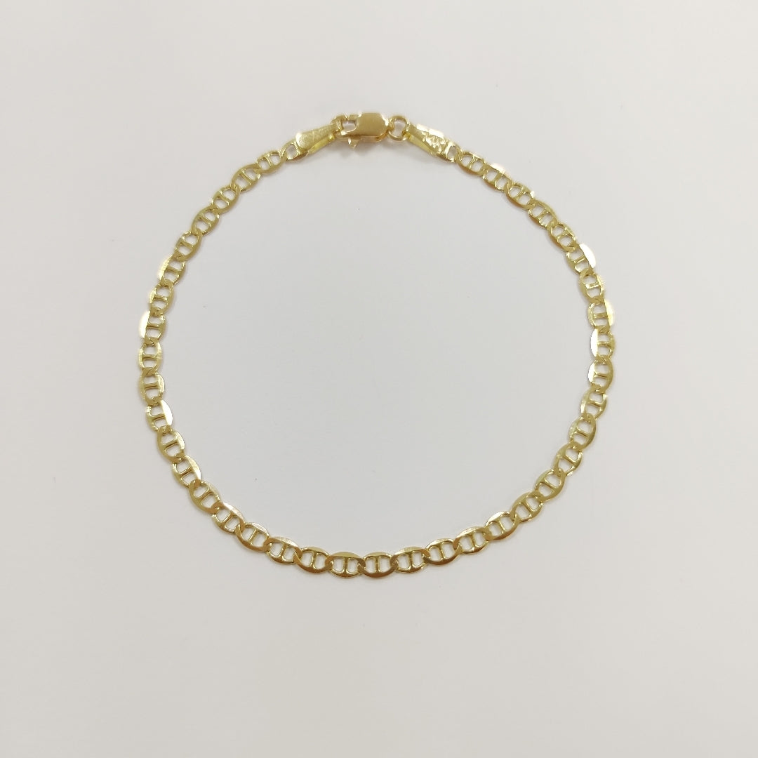 PULSERA GUCHI 14K 18 CM 2 GR (NUEVO)
