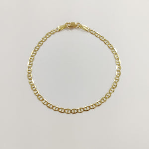 PULSERA GUCHI 14K 18 CM 2 GR (NUEVO)