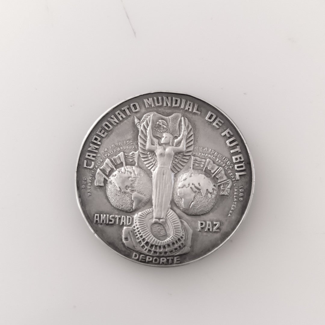 MEDALLA CONMEMORATIVA PLATA 53,70 GRMS (SEMINUEVO)