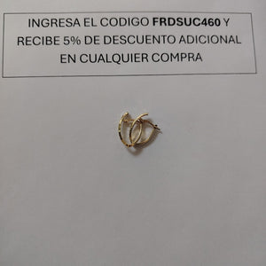 ARRACADAS ORO 10K 1.2 (NUEVO)