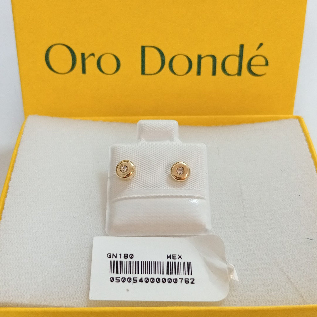 BROQUELES BROQUEL C CIRCONIA 14K 0.27 GR (NUEVO)
