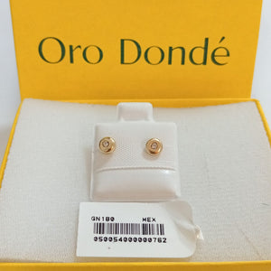 BROQUELES BROQUEL C CIRCONIA 14K 0.27 GR (NUEVO)