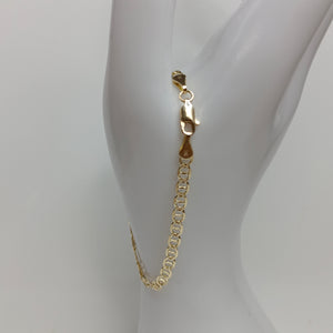 PULSERA GUCHI 14K 18 CM 3.3 GR (NUEVO)